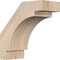 Ekena Millwork 5 1/2"W x 12"D x 12"H Merced Smooth Knee Brace, Douglas Fir BRC06X12X12MRC00SDF - alternate 1